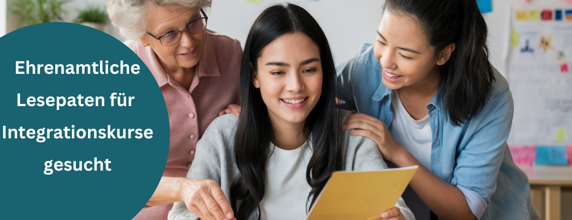 Lesepaten für Integrationskurse gesucht!