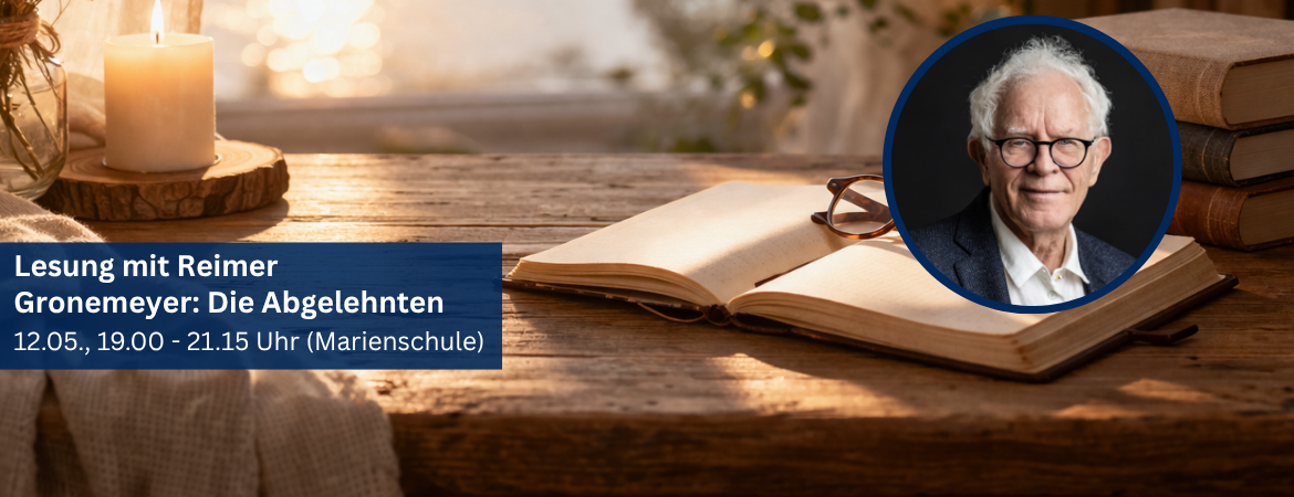 Lesung mit Reimer Gronemeyer