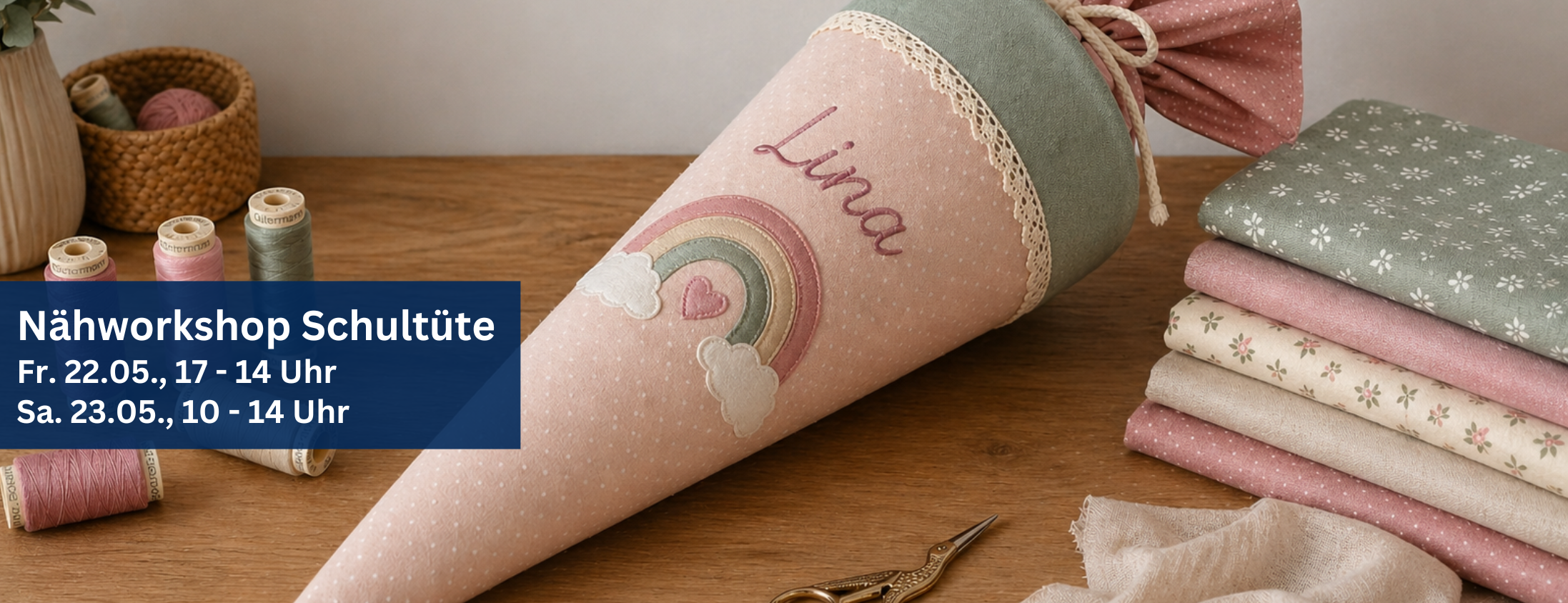 Nähworkshop Schultüte